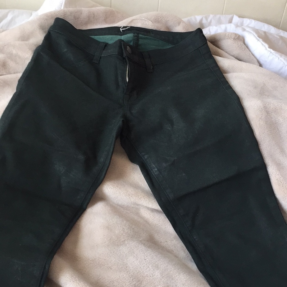 J brand coated jeans